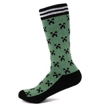 Minecraft Creeper Men's Sock Set : 3 Pairs