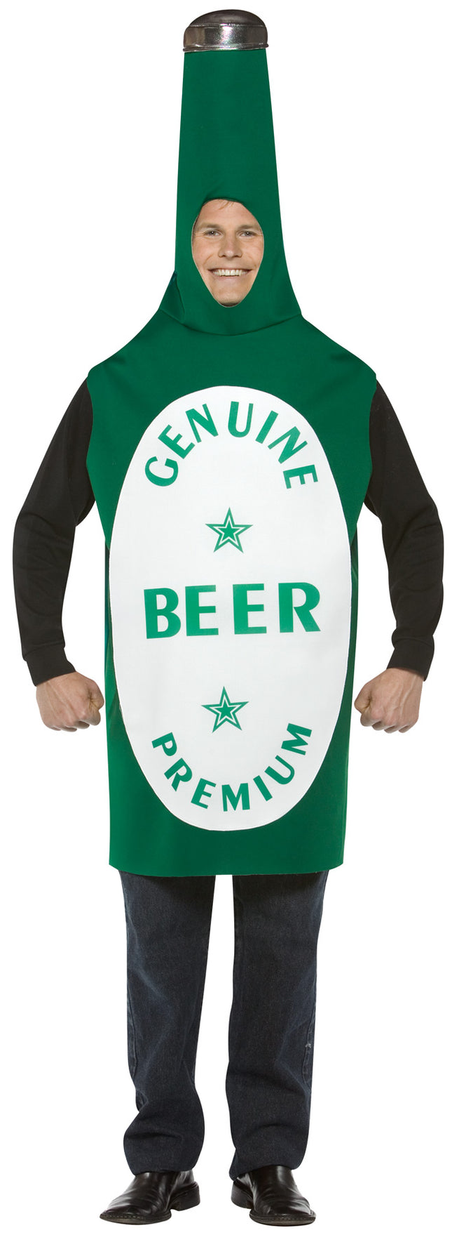 Adult Lightweight Beer Bottle Costume