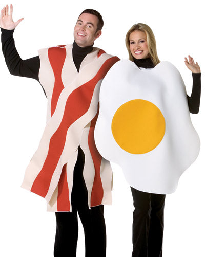 Adult Bacon and Eggs Couples Costume
