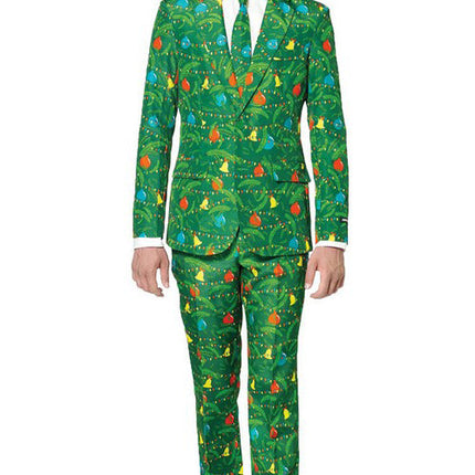 Men's Christmas Tree Green Suit