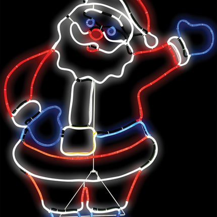 Santa "Light Glo" LED Neon Sign