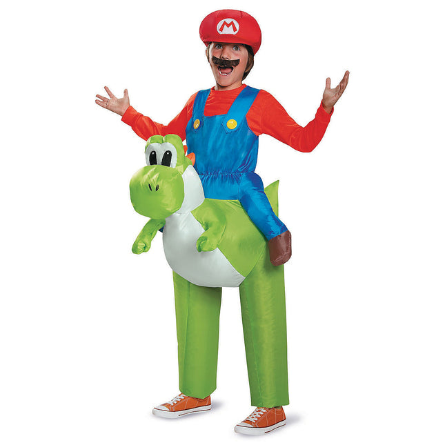 Boy's Mario Riding Yoshi Costume - Super Mario Brothers