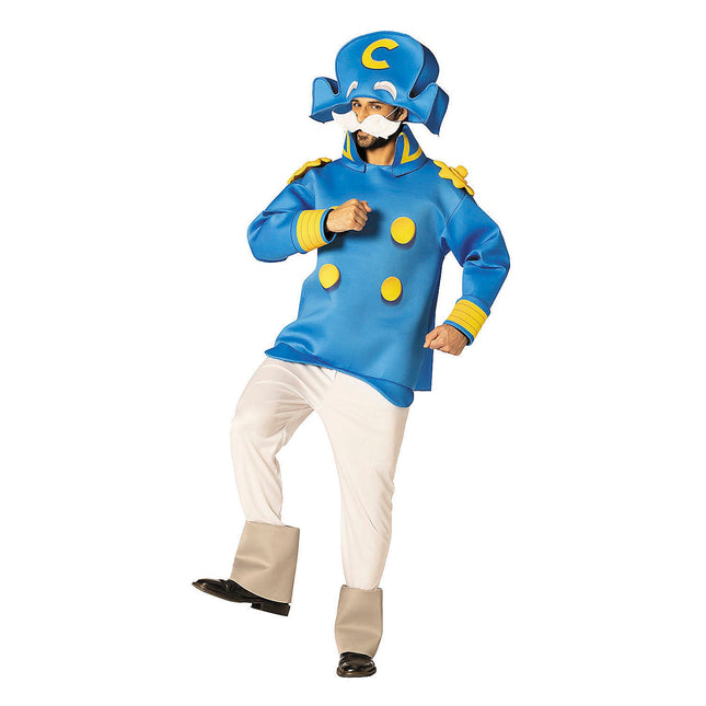 Adult Cap'n Crunch Character Costume