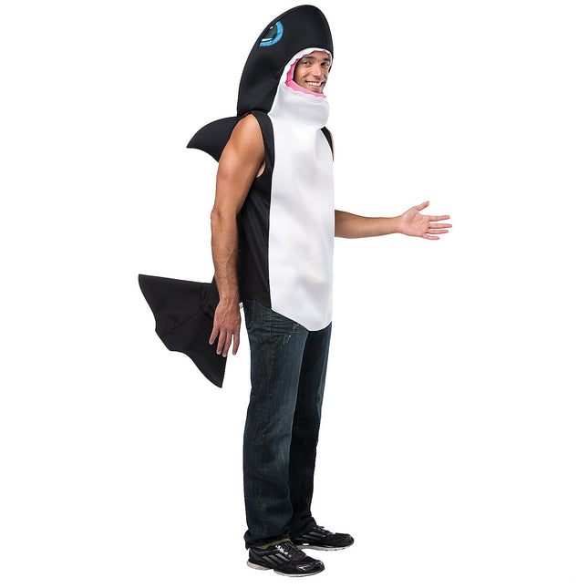 Adult Killer Whale Costume - Lightweight