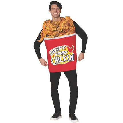 Adult Bucket of Fried Chicken Costume