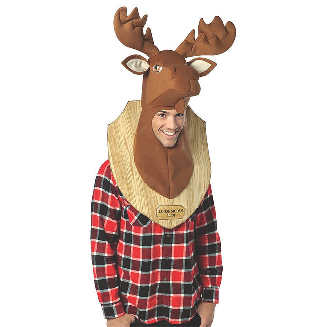 Adult Moose Trophy Head Costume