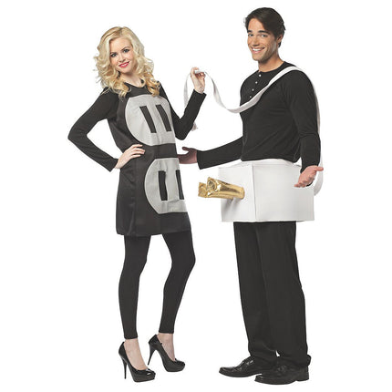 Adult Plug and Socket Couples Costume - Lightweight