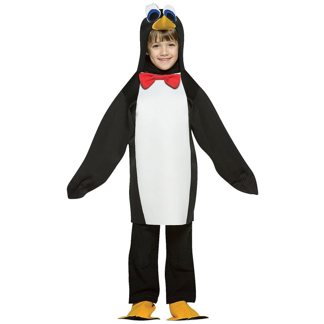Child Penguin Costume - Lightweight 4-6X