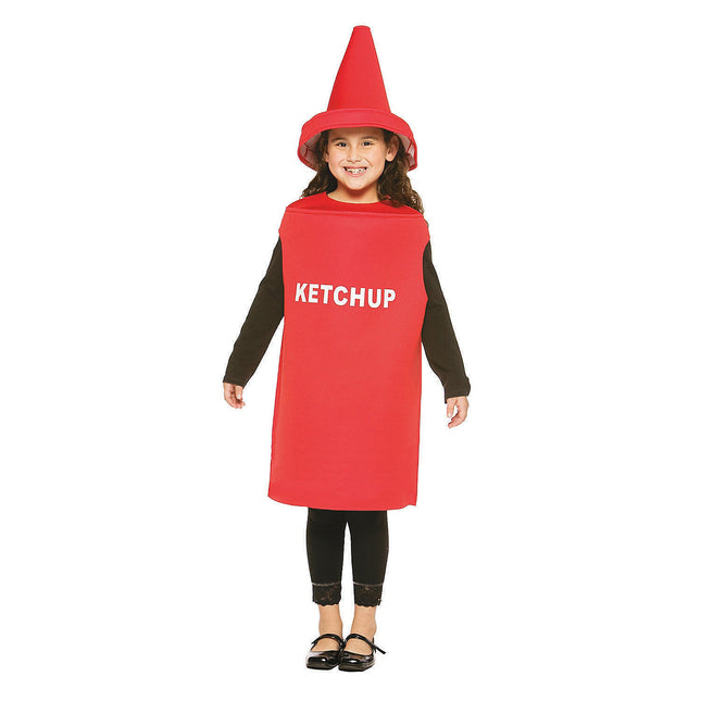 Child Ketchup Costume - Lightweight