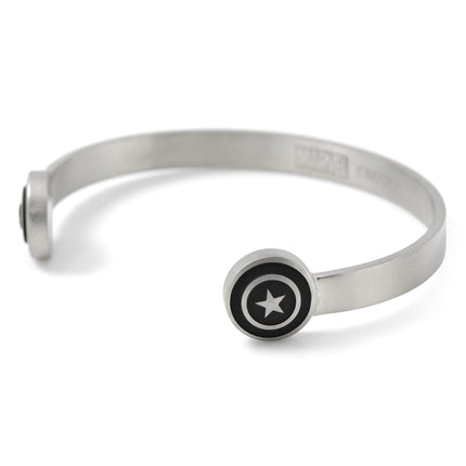 Marvel Captain America Stainless Steel Cuff Bracelet