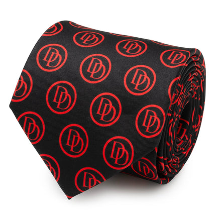 Marvel Daredevil Men's Black Tie