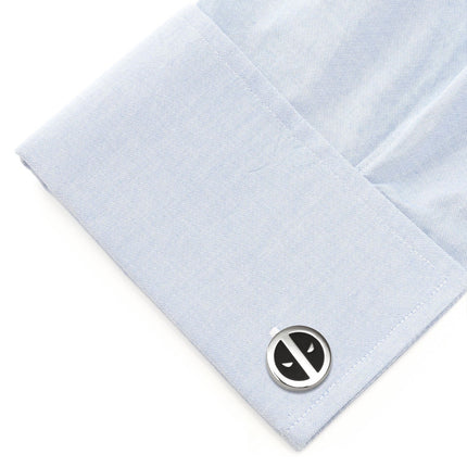 Marvel Deadpool Cufflinks and Tie Bar Gift Set