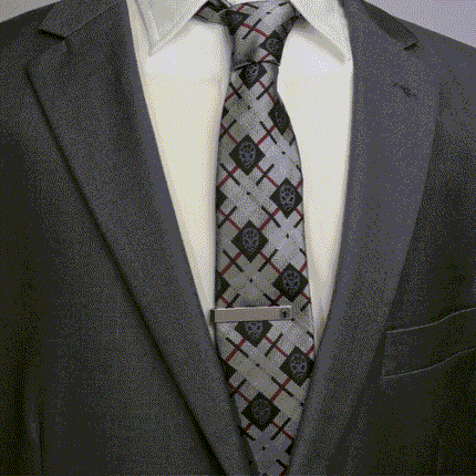 Marvel Spider-Man Plaid Black Men's Tie