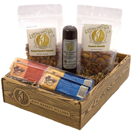 Savory Snack Sampler Gift Basket