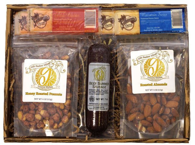 Savory Snack Sampler Gift Basket