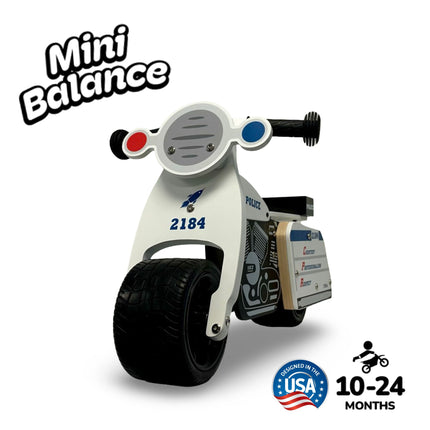 Baby Balance Bike MiniBalance Police Patrol