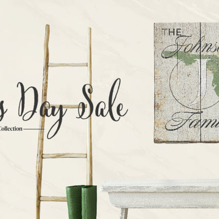 Grandma & Grandpas House Canvas Sign | Grandparent Gift