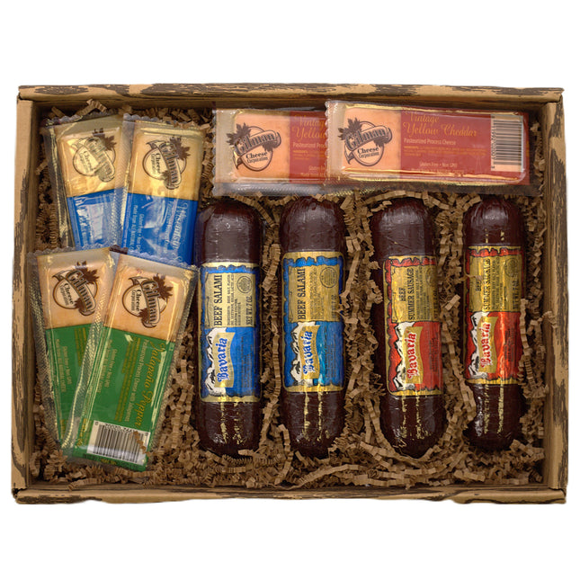 Ultimate Meat & Cheese Gift Basket