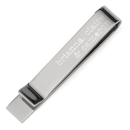 Best Dad Ever Engravable Tie Bar