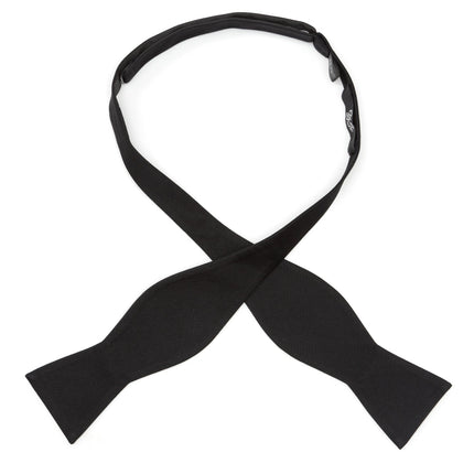 Black Self Tie Bow Tie