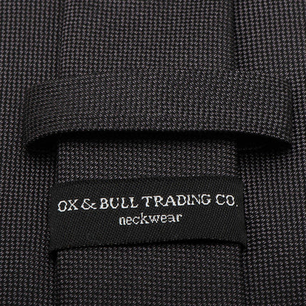 Black Silk Tie