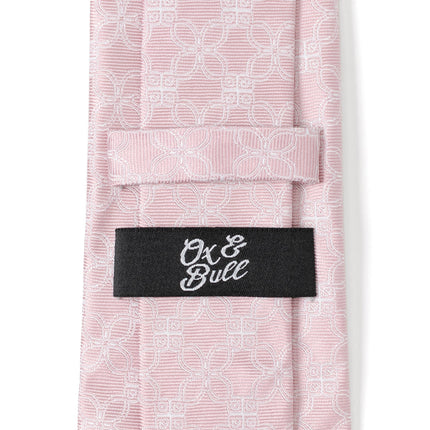 Pink Art Deco Men's Tie