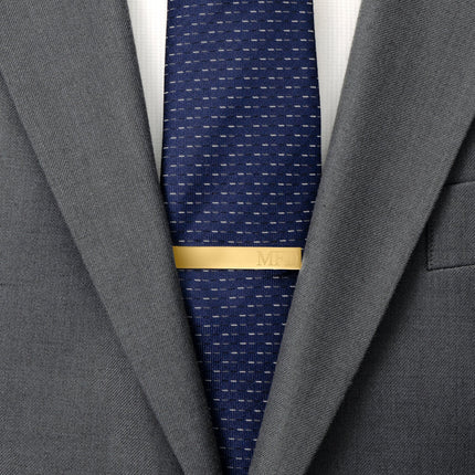 Best Day Ever Gold Engravable Tie Bar