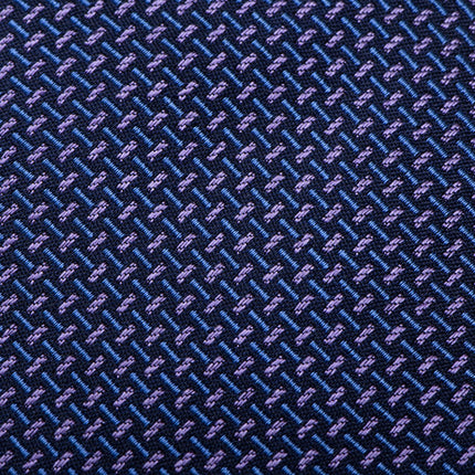 The Mitchell Tie (Iridescent Basketweave Men's Tie)