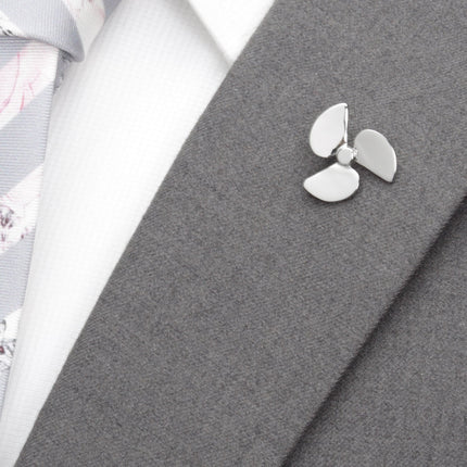 Boat Propeller 3D Lapel Pin