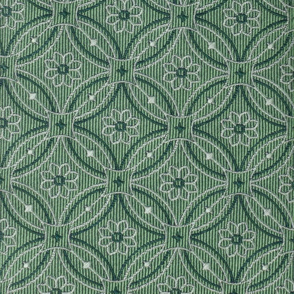 Watercress Green Tiled Men's Tie