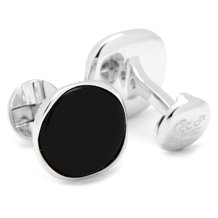 Sterling Silver Classic Formal Onyx 5-Stud Set