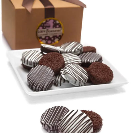 Classic Chocolate Dipped Sandwich Cookie- Gift Box