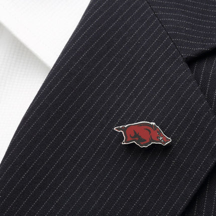 NCAA University of Arkansas Razorbacks Lapel Pin