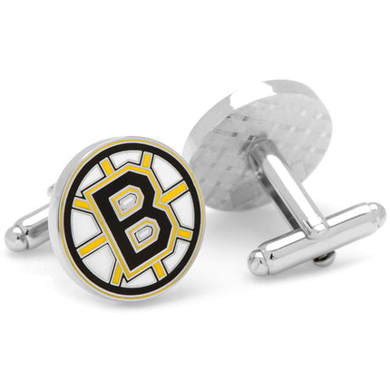 NHL Boston Bruins Cufflinks & Tie Clip Gift Set