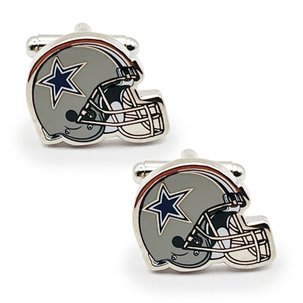 NFL Dallas Cowboys Throwback Helmet Cufflinks