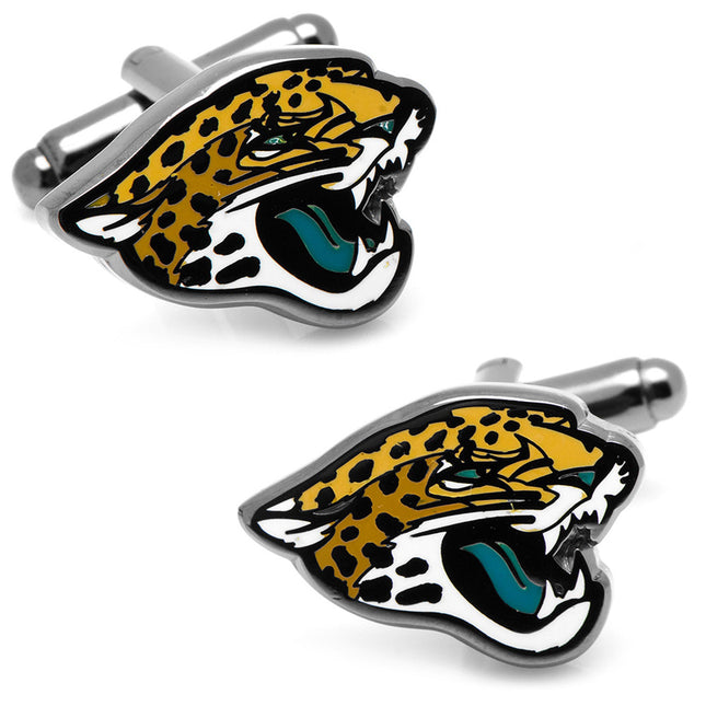 NFL Jacksonville Jaguars Black Cufflinks