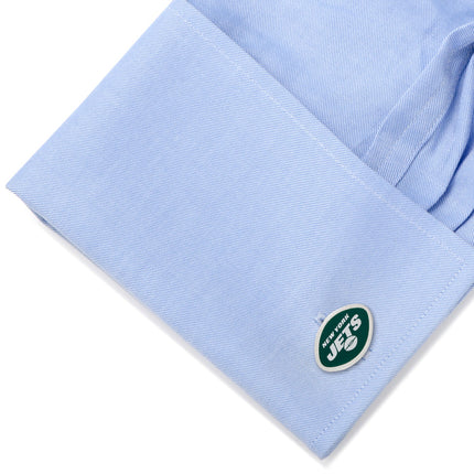 NFL New York Jets Cufflinks & Tie Bar Gift Set