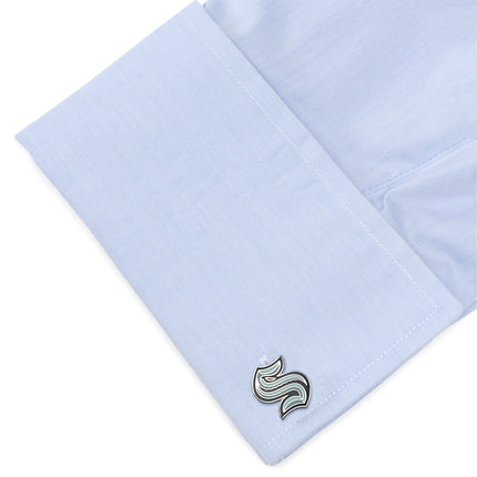 NHL Seattle Kraken Cufflinks & Tie Clip Gift Set