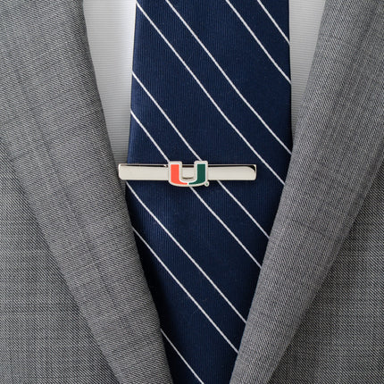 NCAA University of Miami Hurricanes Tie Clip