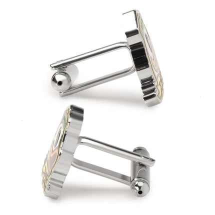 NCAA Oregon Ducks Mascot Cufflinks and Lapel Pin Gift Set