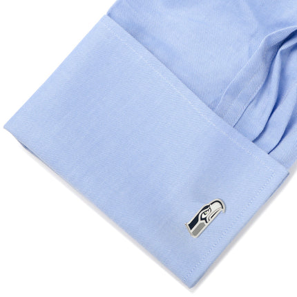 NFL Seattle Seahawks Cufflinks and Tie Clip Gift Set