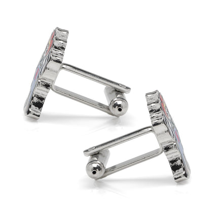 NCAA Nebraska Herbie Husker Mascot Cufflinks