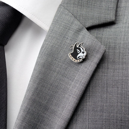 NCAA Wofford College Terrier Mascot Lapel Pin