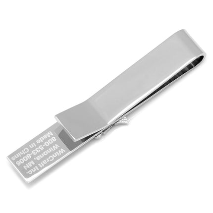 NCAA University of Wisconsin Badgers Cufflinks and Tie Bar Set