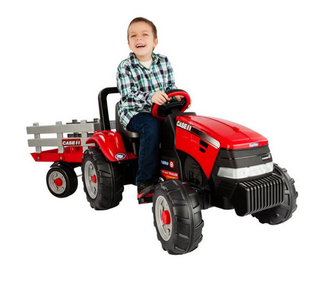 Peg Perego Case IH Tractor & Trailer