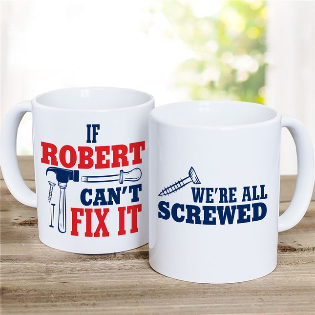 Personalized Fix It Coffee Mug