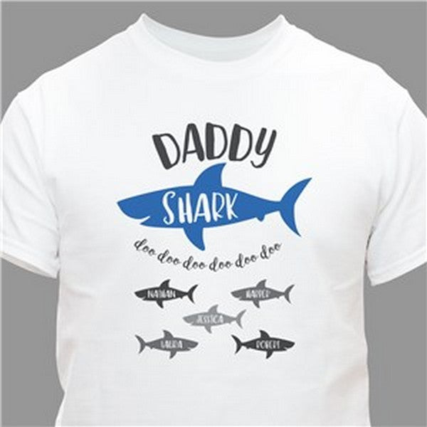 Personalized Daddy Shark T-Shirt