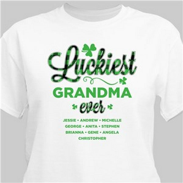 Personalized Luckiest Ever T-Shirt