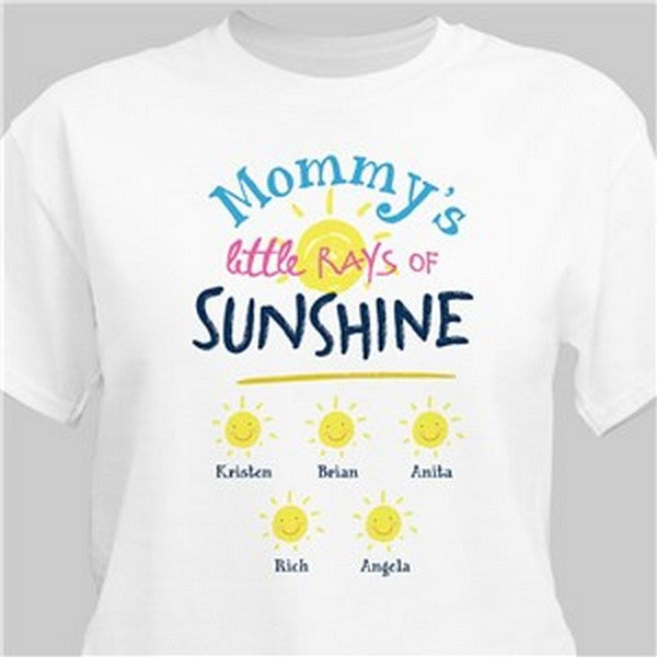 Personalized Little Rays Of Sunshine T-Shirt