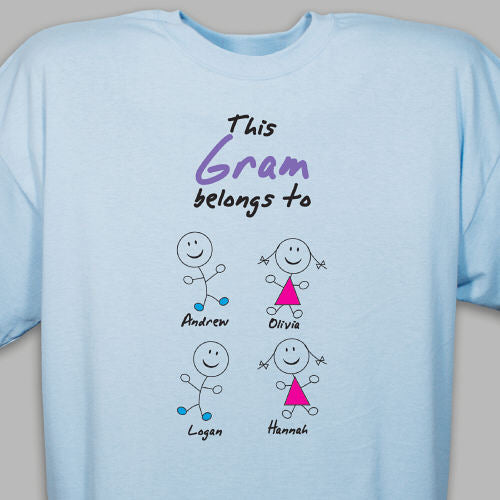 Belongs To Personalized T-Shirt